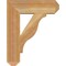 Ekena Millwork Funston Craftsman Rough Sawn Bracket, Western Red Cedar, 4"W x 16"D x 20"H BKT04X16X20FST04RWR - alternate 4